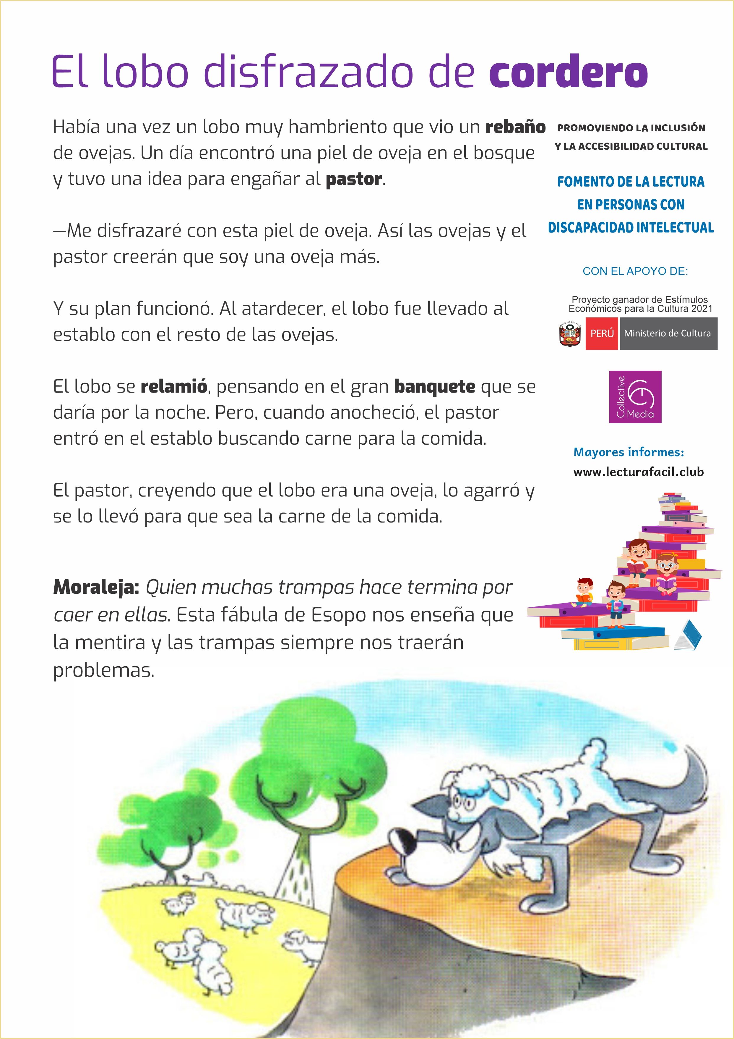El Lobo disfrazado de cordero
